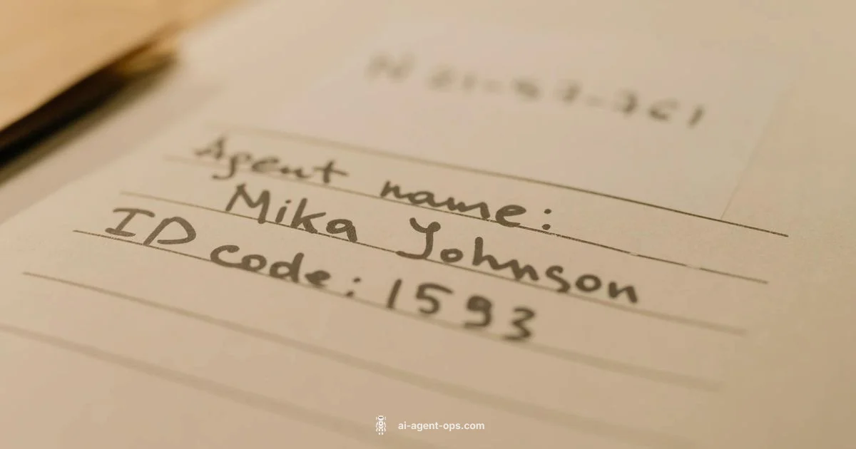 Agent Naming Guide - Ai Agent Ops