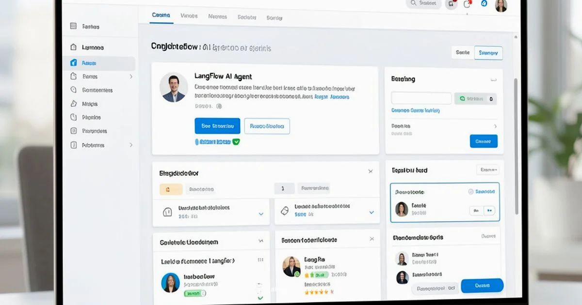 LangFlow Agent Overview - Ai Agent Ops
